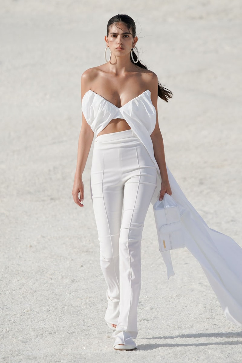 Jacquemus Le Papier Fall WInter Collection Simon Porte Arles Runway Nike Collaboration Images