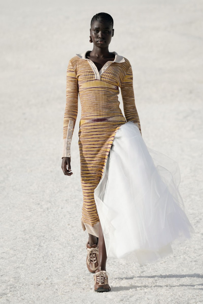 Jacquemus Le Papier Fall WInter Collection Simon Porte Arles Runway Nike Collaboration Images