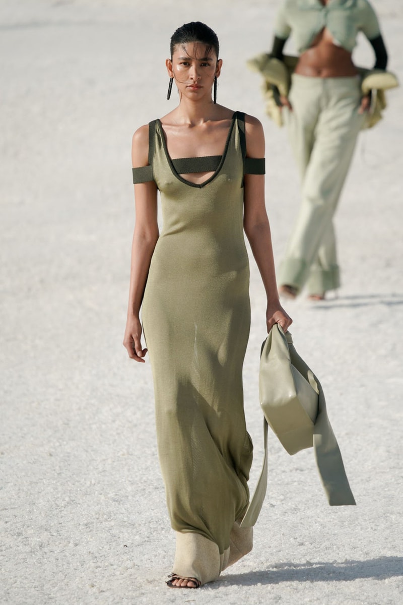 Jacquemus Le Papier Fall WInter Collection Simon Porte Arles Runway Nike Collaboration Images