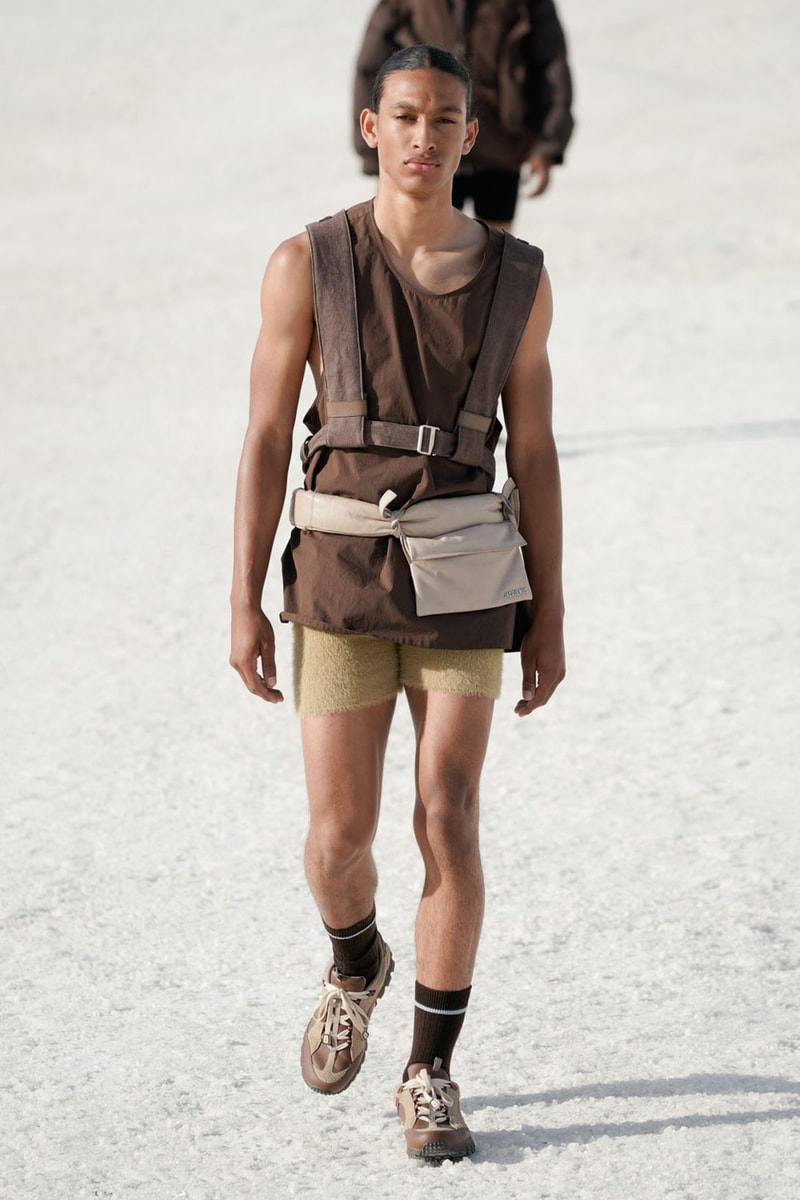 Jacquemus Le Papier Fall WInter Collection Simon Porte Arles Runway Nike Collaboration Images