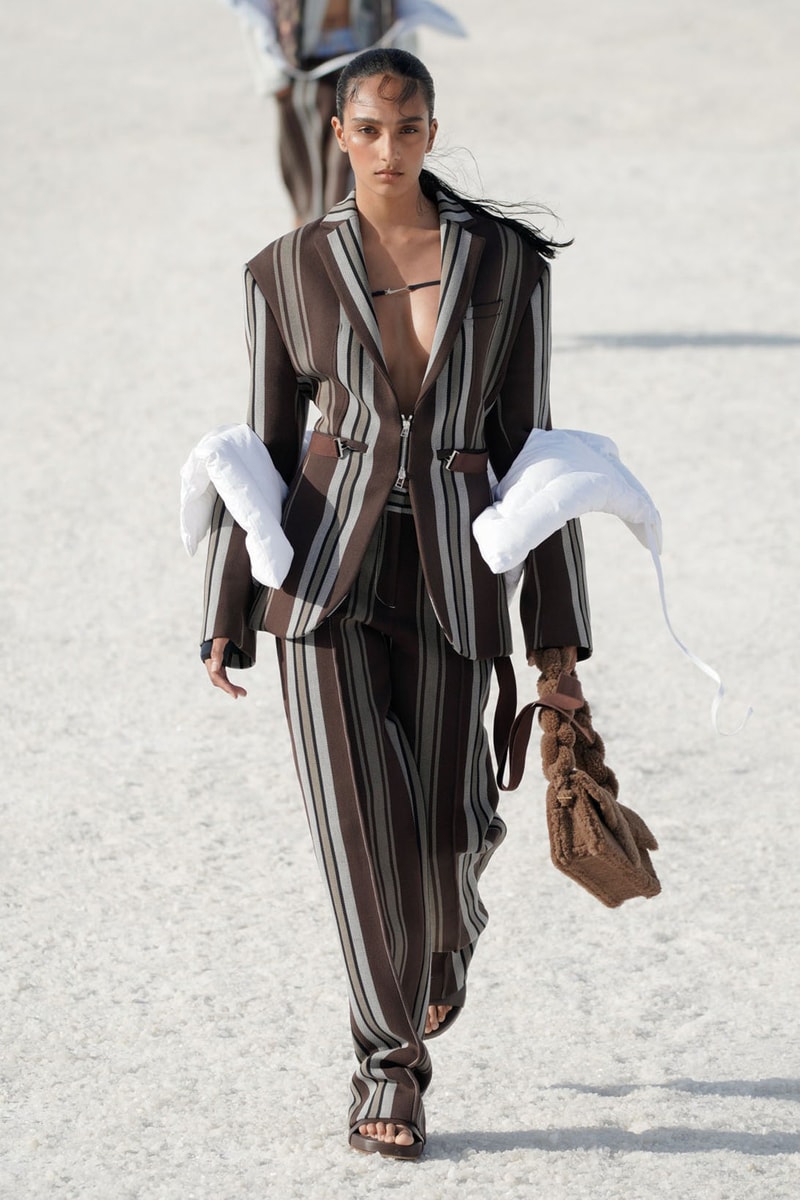 Jacquemus Le Papier Fall WInter Collection Simon Porte Arles Runway Nike Collaboration Images