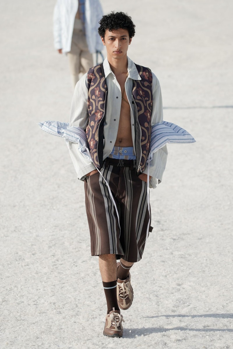 Jacquemus Le Papier Fall WInter Collection Simon Porte Arles Runway Nike Collaboration Images