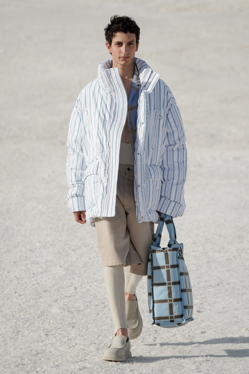 Jacquemus Le Papier Fall WInter Collection Simon Porte Arles Runway Nike Collaboration Images