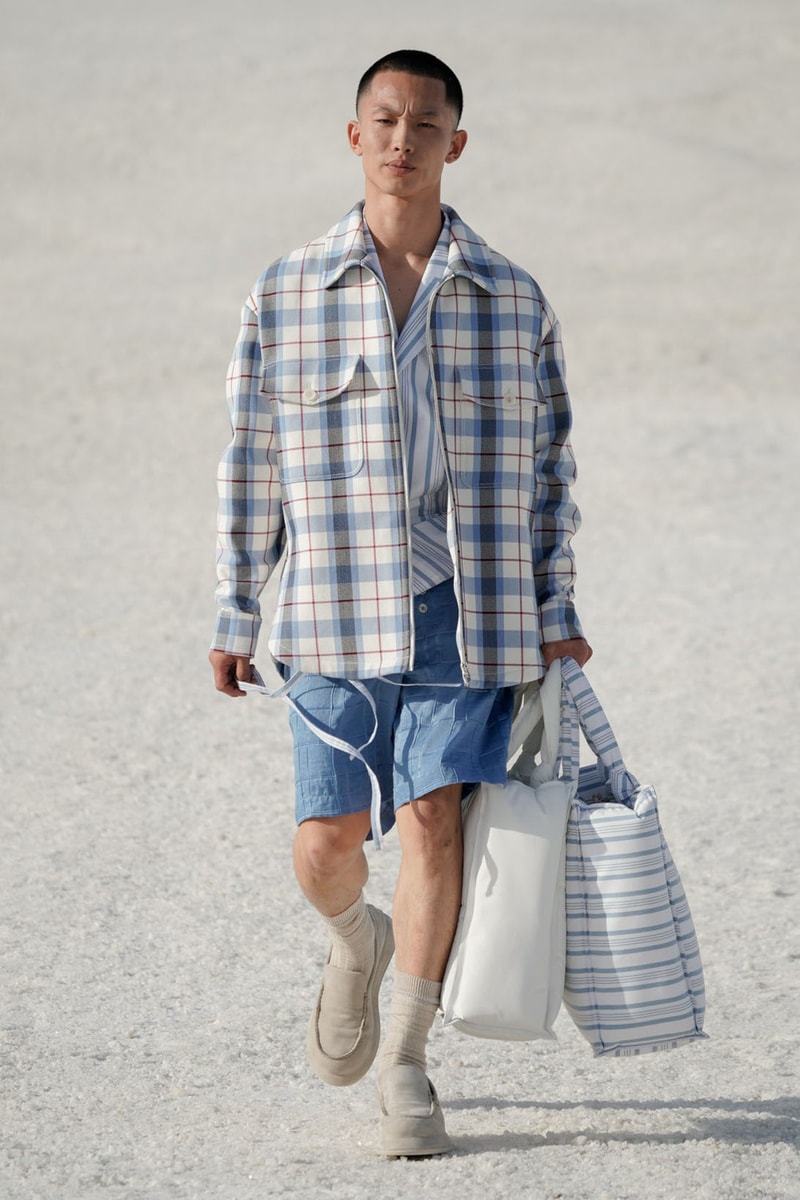 Jacquemus Le Papier Fall WInter Collection Simon Porte Arles Runway Nike Collaboration Images