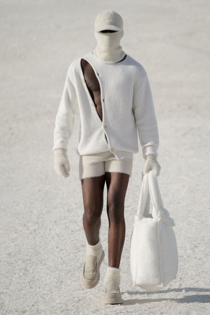 Jacquemus Le Papier Fall WInter Collection Simon Porte Arles Runway Nike Collaboration Images