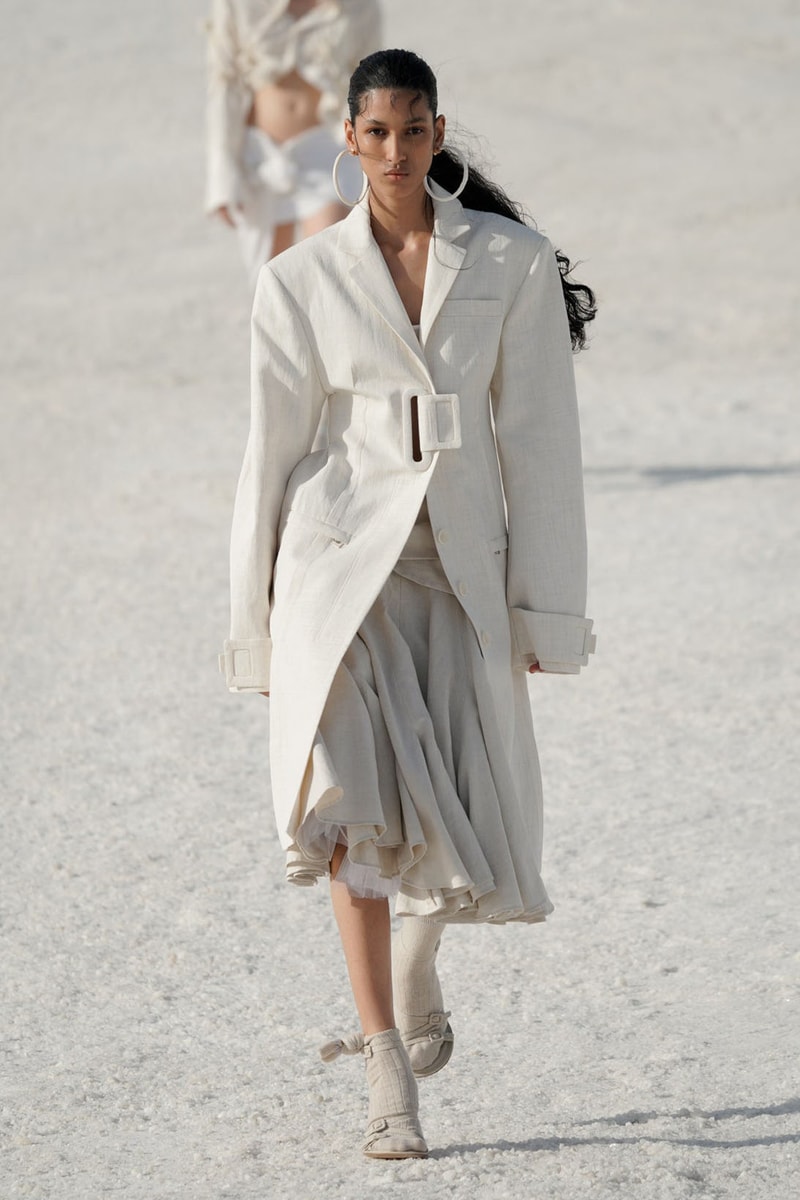 Jacquemus Le Papier Fall WInter Collection Simon Porte Arles Runway Nike Collaboration Images