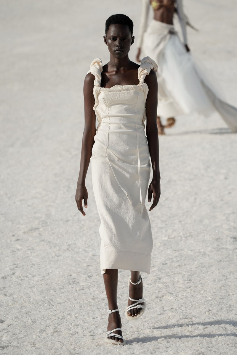 Jacquemus Le Papier Fall WInter Collection Simon Porte Arles Runway Nike Collaboration Images