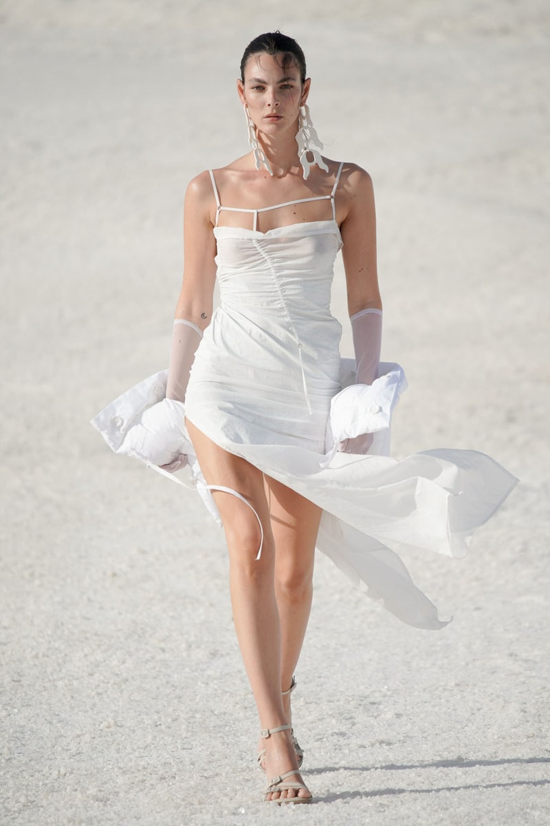 Jacquemus Le Papier Fall WInter Collection Simon Porte Arles Runway Nike Collaboration Images