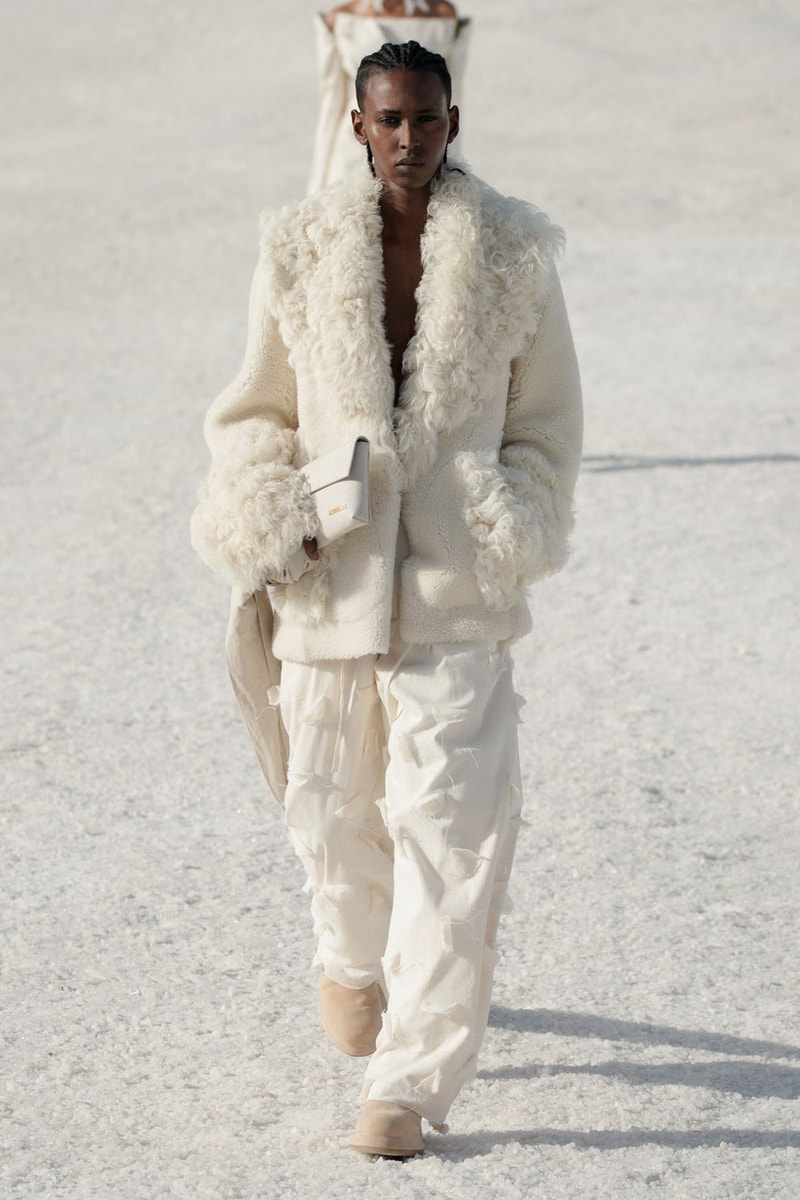 Jacquemus Le Papier Fall WInter Collection Simon Porte Arles Runway Nike Collaboration Images