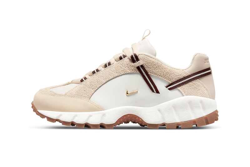 Simon Porte Jacquemus Nike Air Humara Collaboration Sneakers Beige Cream Brown Footwear Shoes Kicks