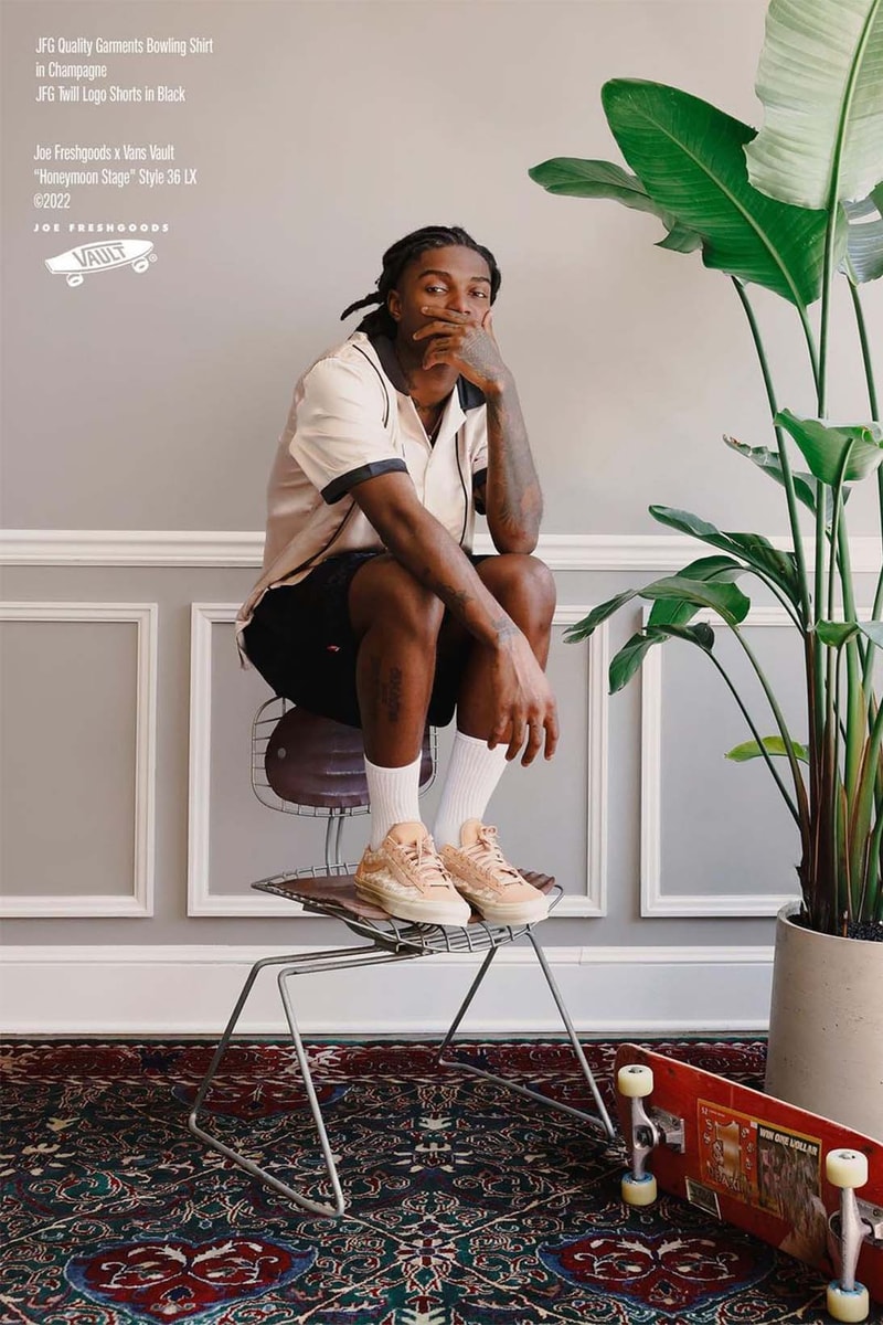 Joe Freshgoods x Vans Vault Style 36 LX Apparel Collaboration Release Info