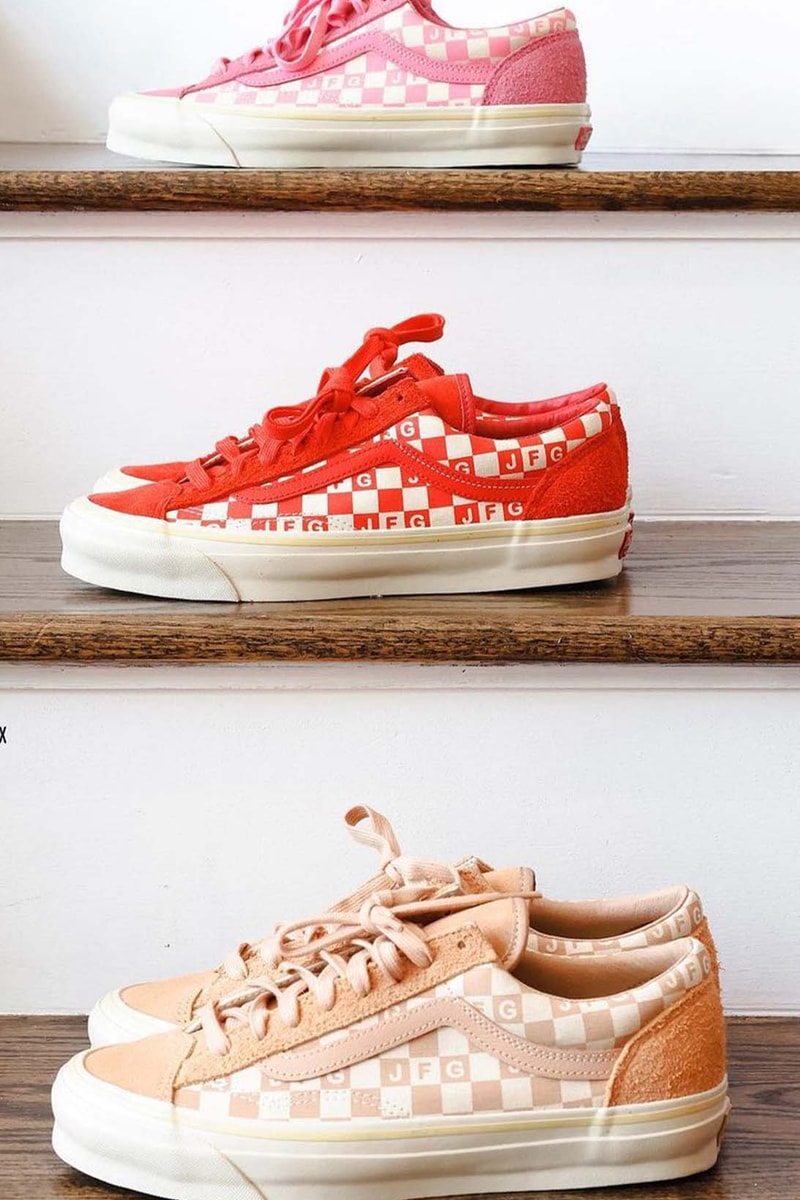 Joe Freshgoods x Vans Vault Style 36 LX Apparel Collaboration Release Info