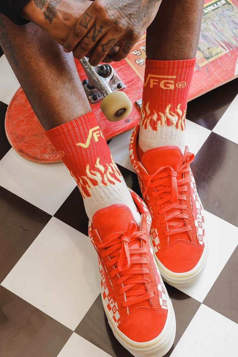 Joe Freshgoods x Vans Vault Style 36 LX Apparel Collaboration Release Info