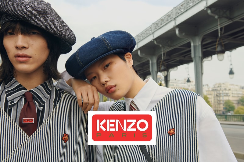 Kenzo NIGO Fall Winter Collection Poppy Print Denim Skirts Dresses Release Info