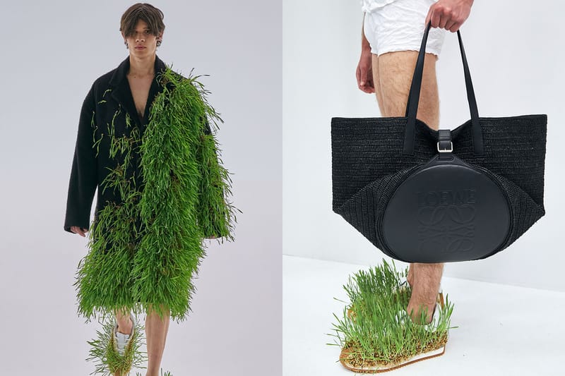 Loewe's SS23 Menswear Show Was a Mix of Nature and Technology