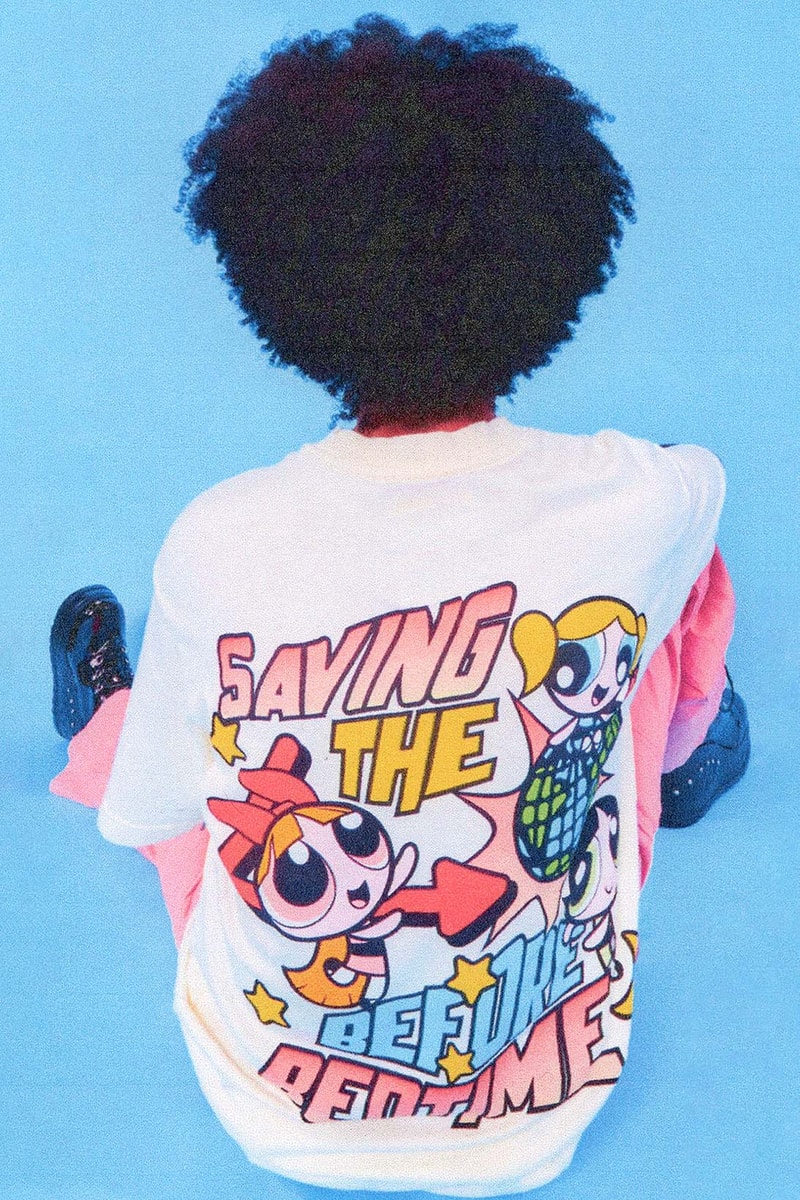 MARKET The Powerpuff Girls Collaboration T-shirt Jacket Release Info Bubbles Blossom Buttercup Him Mojo Jojo