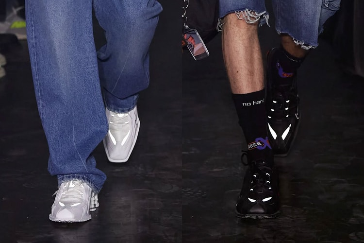 Martine Rose Debuts Nike Shox MR4 Collab on SS23 Runway