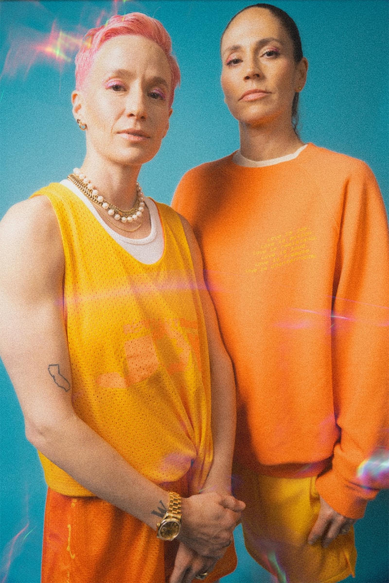 megan rapinoe uninterrupted clothing partnership trans athletes inclusivity pride month 