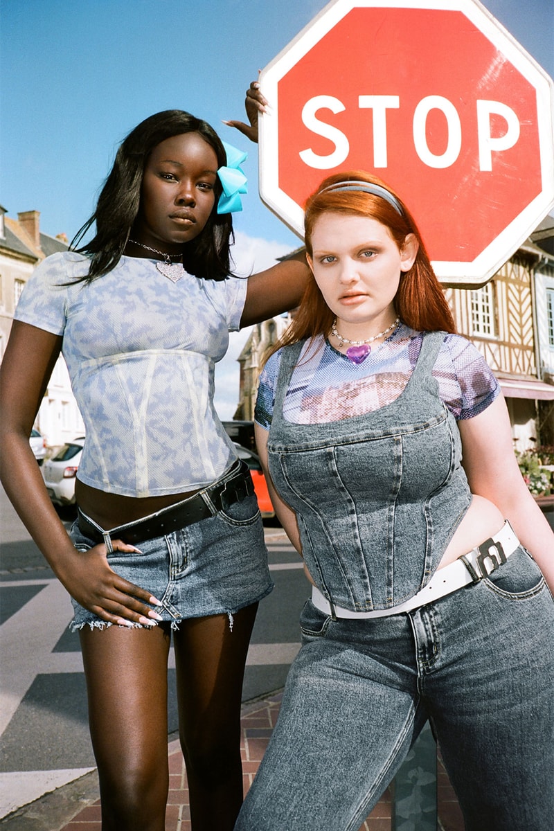Miaou Pre-Fall Collection Lookbook Corsets Denim Skirts Jeans Release