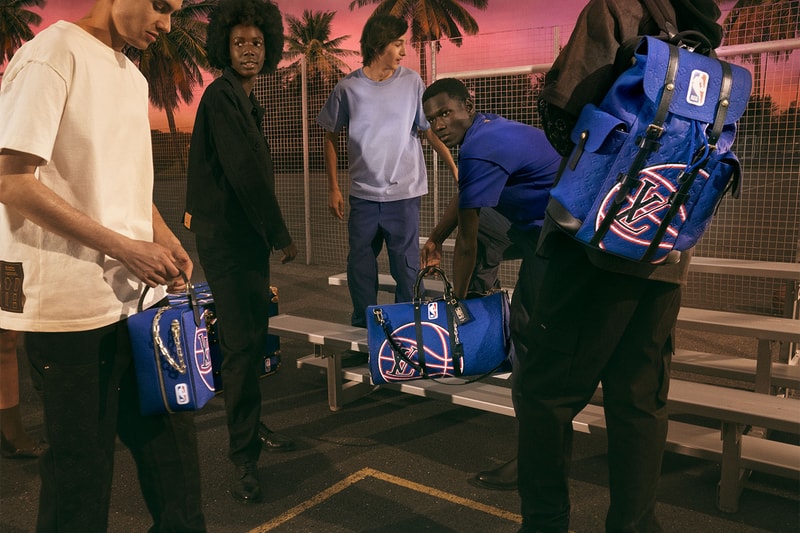NBA Louis Vuitton Collaboration Drop 3 Basketball Keepall Christopher Backpack Trophy Case Tiffany & Co.