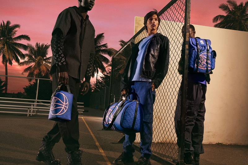NBA Louis Vuitton Collaboration Drop 3 Basketball Keepall Christopher Backpack Trophy Case Tiffany & Co.