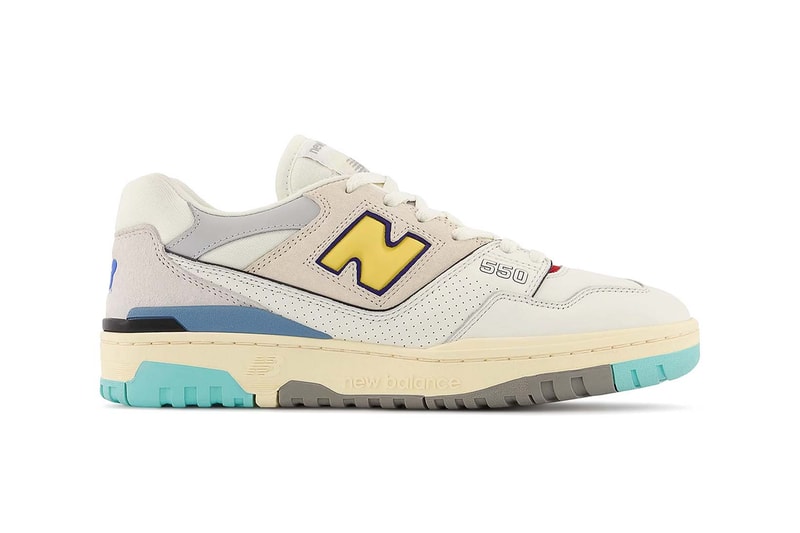 New Balance 550 Multicolor White BB550SSC Price Release Info