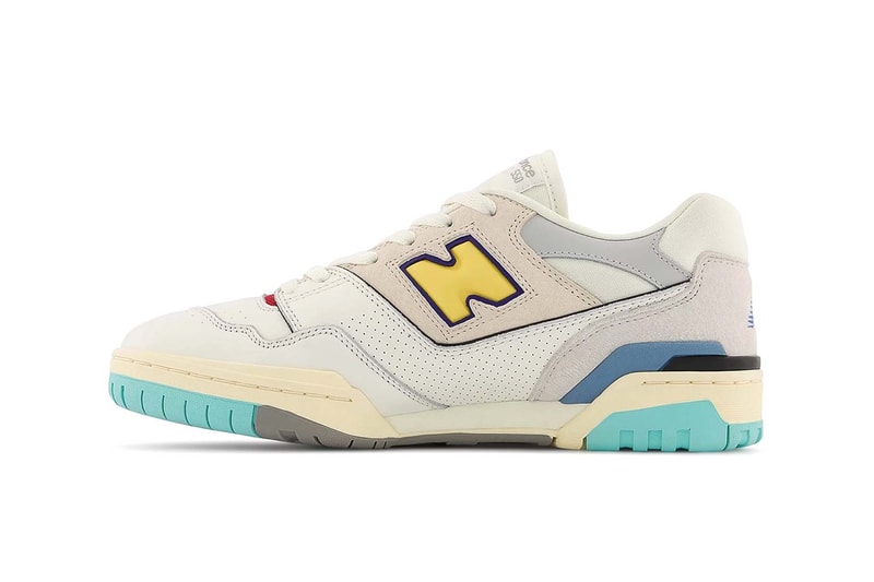 New Balance 550 Multicolor White BB550SSC Price Release Info