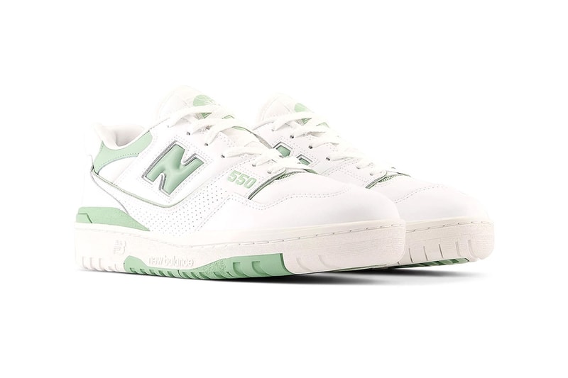 New Balance 550 Mint Green White Images Release Date