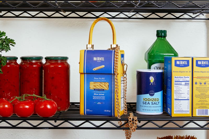 New York Based-Designer Nik Bentel's Iconic Pasta Bag Is Back For Round 2
