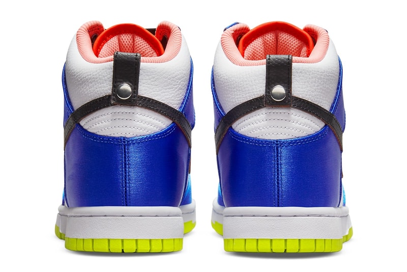 Nike Dunk High Women's Blue Satin Price Release Info