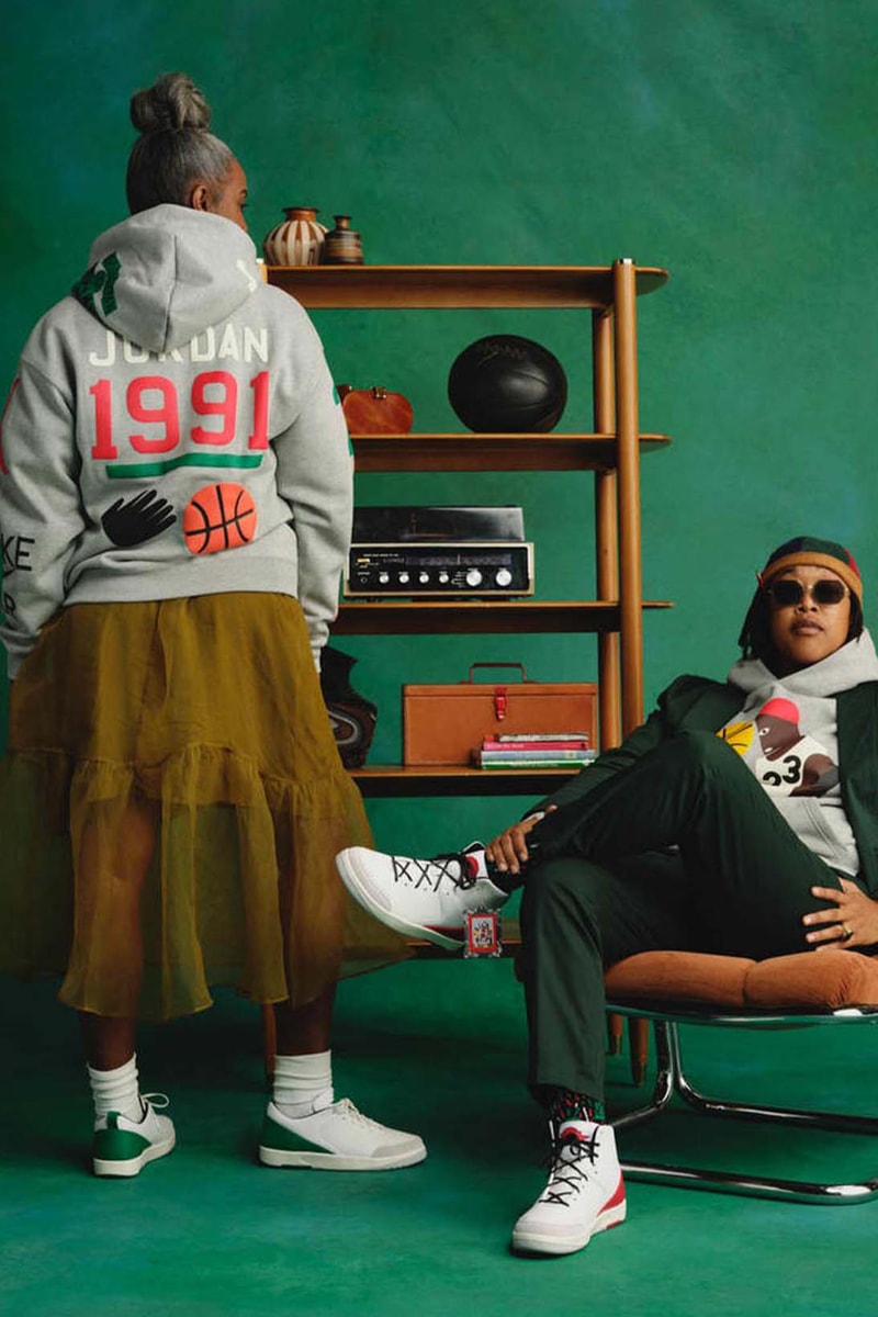 Nina Chanel Abney Air Jordan Apparel Collaboration Price Release Info Hoodie Tee Nylon SetSports Bra Baseball Jersey