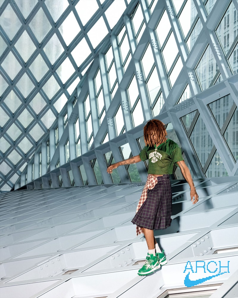 Off-White™ Nike Air Force 1 Mid Campaign Architecture Images Virgil Abloh Release Date Info