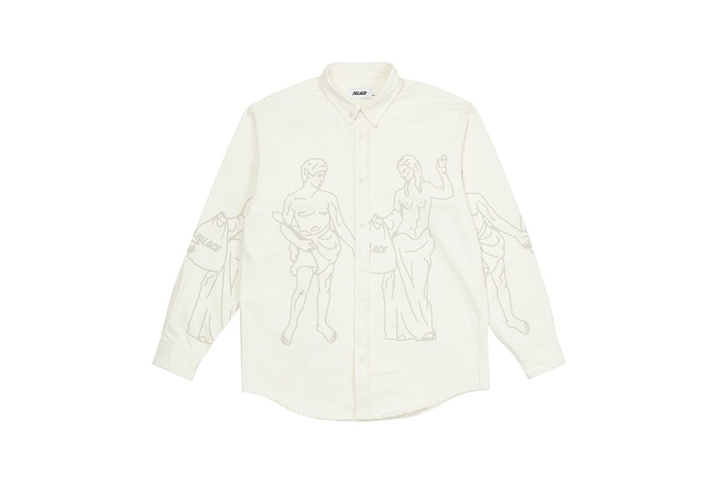 Palace Skateboards Summer Drop Greek Statues Denim Jackets Jeans Hats Jumpers