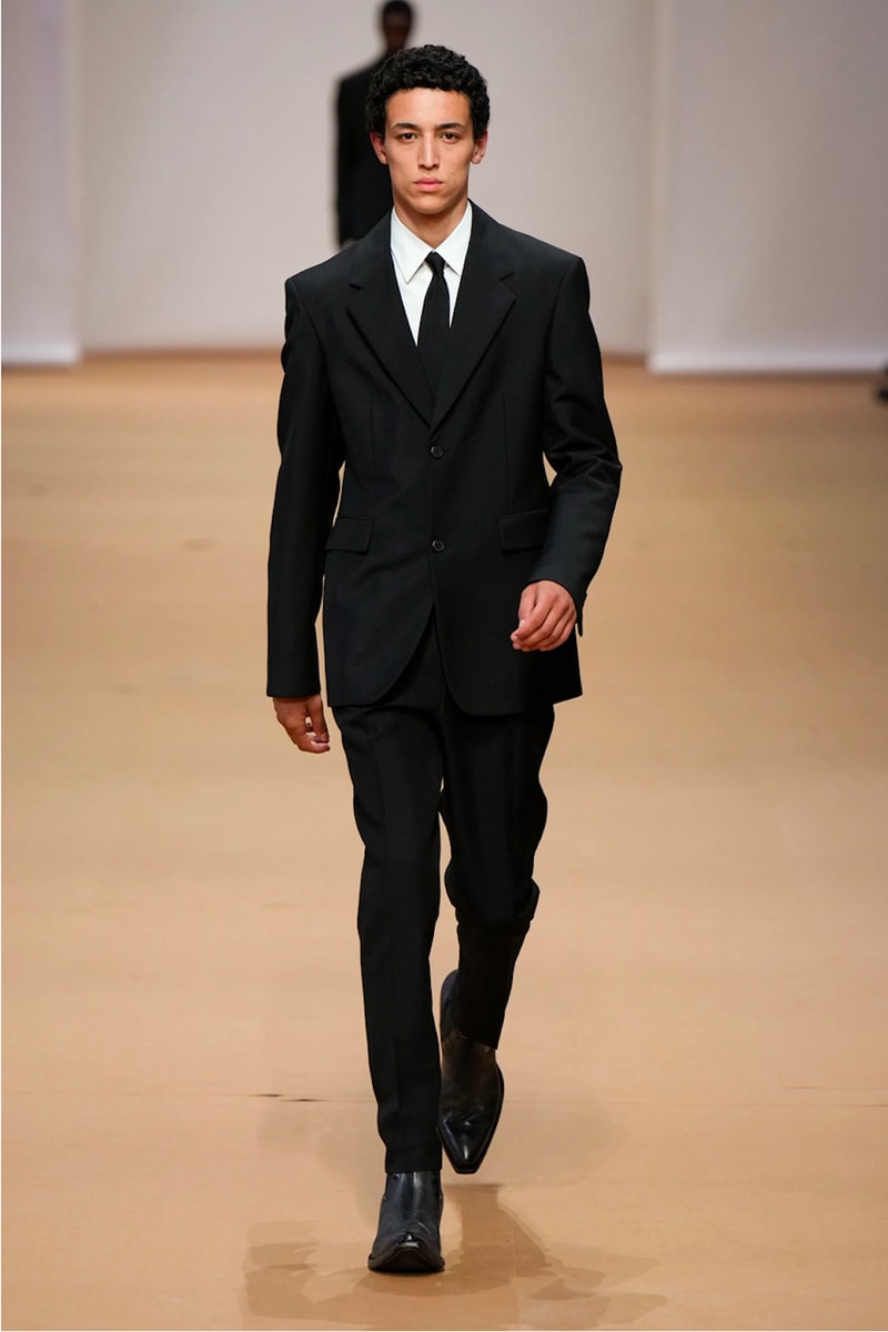prada spring summer 2023 menswear collection runway show milan fashion week miuccia raf simons