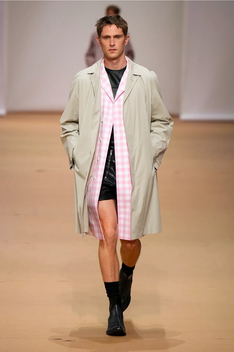 prada spring summer 2023 menswear collection runway show milan fashion week miuccia raf simons