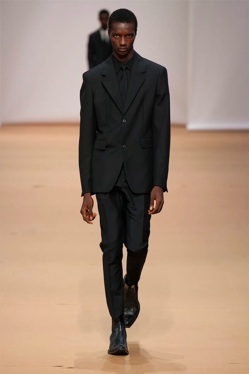 prada spring summer 2023 menswear collection runway show milan fashion week miuccia raf simons