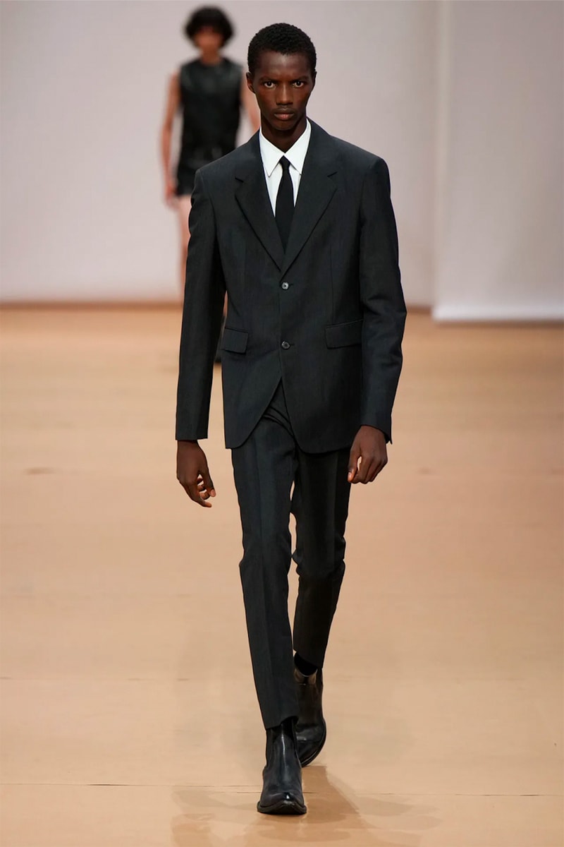 prada spring summer 2023 menswear collection runway show milan fashion week miuccia raf simons