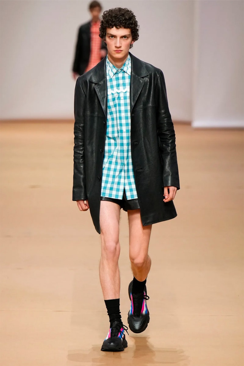 prada spring summer 2023 menswear collection runway show milan fashion week miuccia raf simons