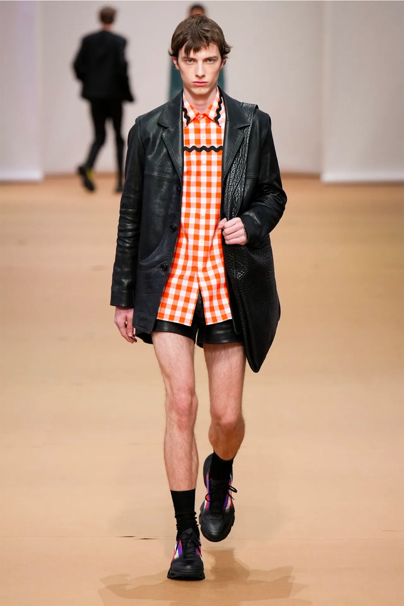 prada spring summer 2023 menswear collection runway show milan fashion week miuccia raf simons