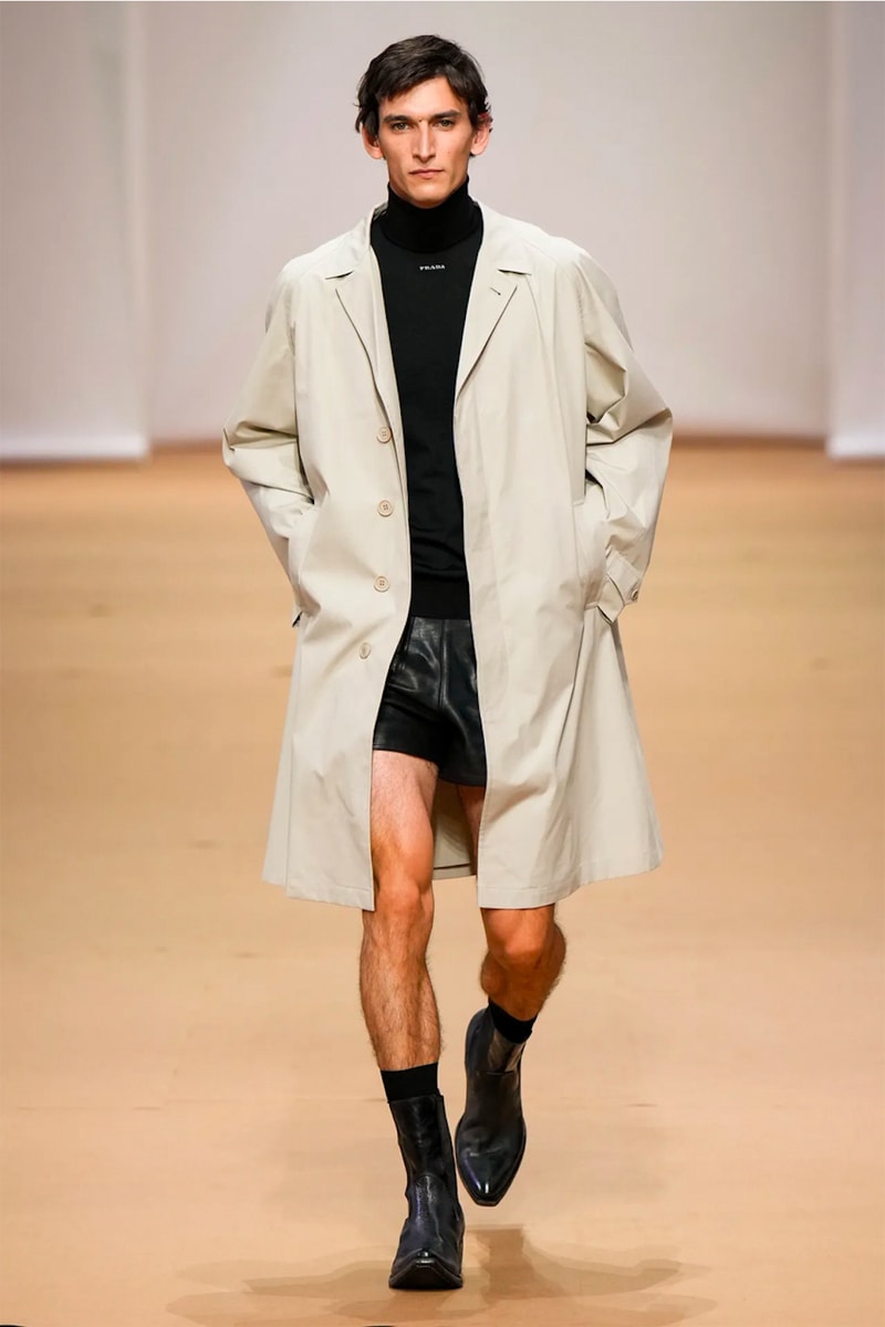 prada spring summer 2023 menswear collection runway show milan fashion week miuccia raf simons