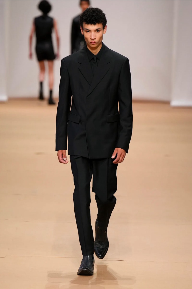 prada spring summer 2023 menswear collection runway show milan fashion week miuccia raf simons