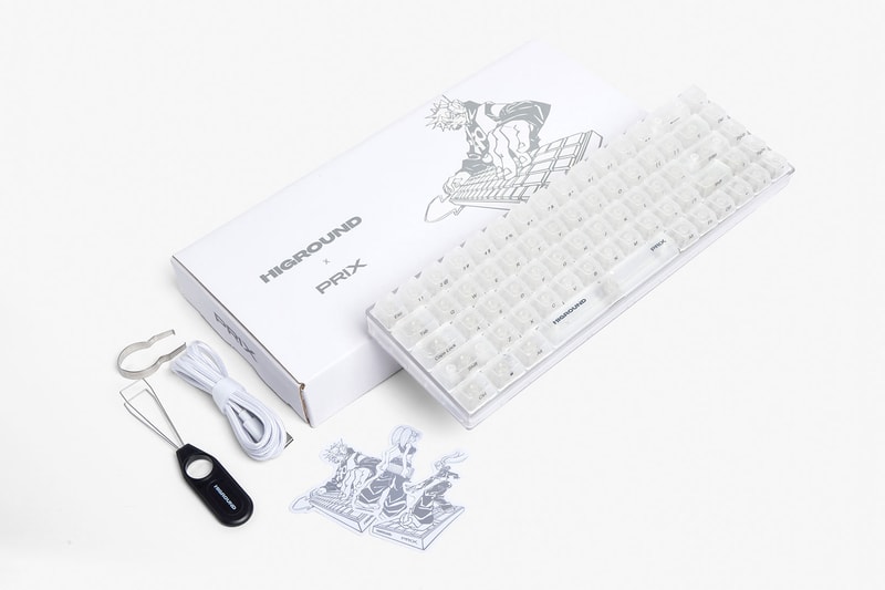 PRIX Workshop Higround Keyboard Collaboration Esther Ng Gaming Computer Release INfo