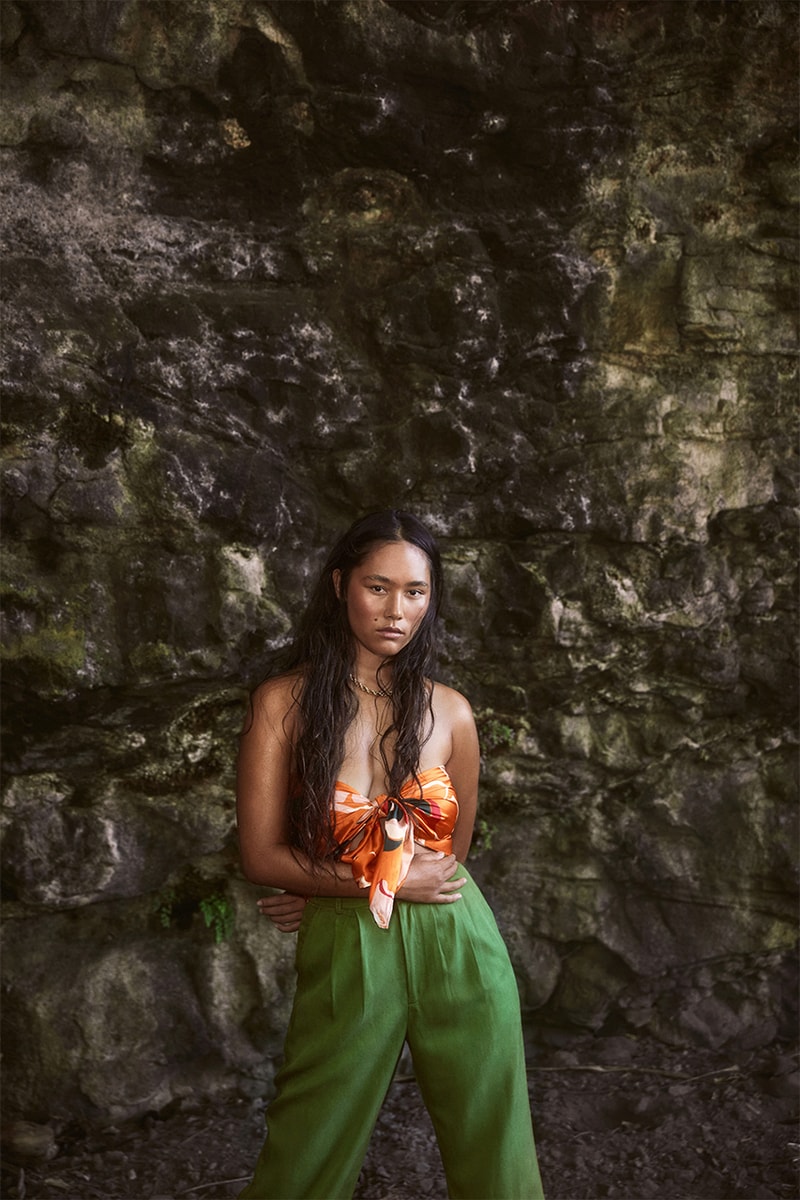 reformation ref to go campaign on island time collection dresses two piece sets summer fashion 
