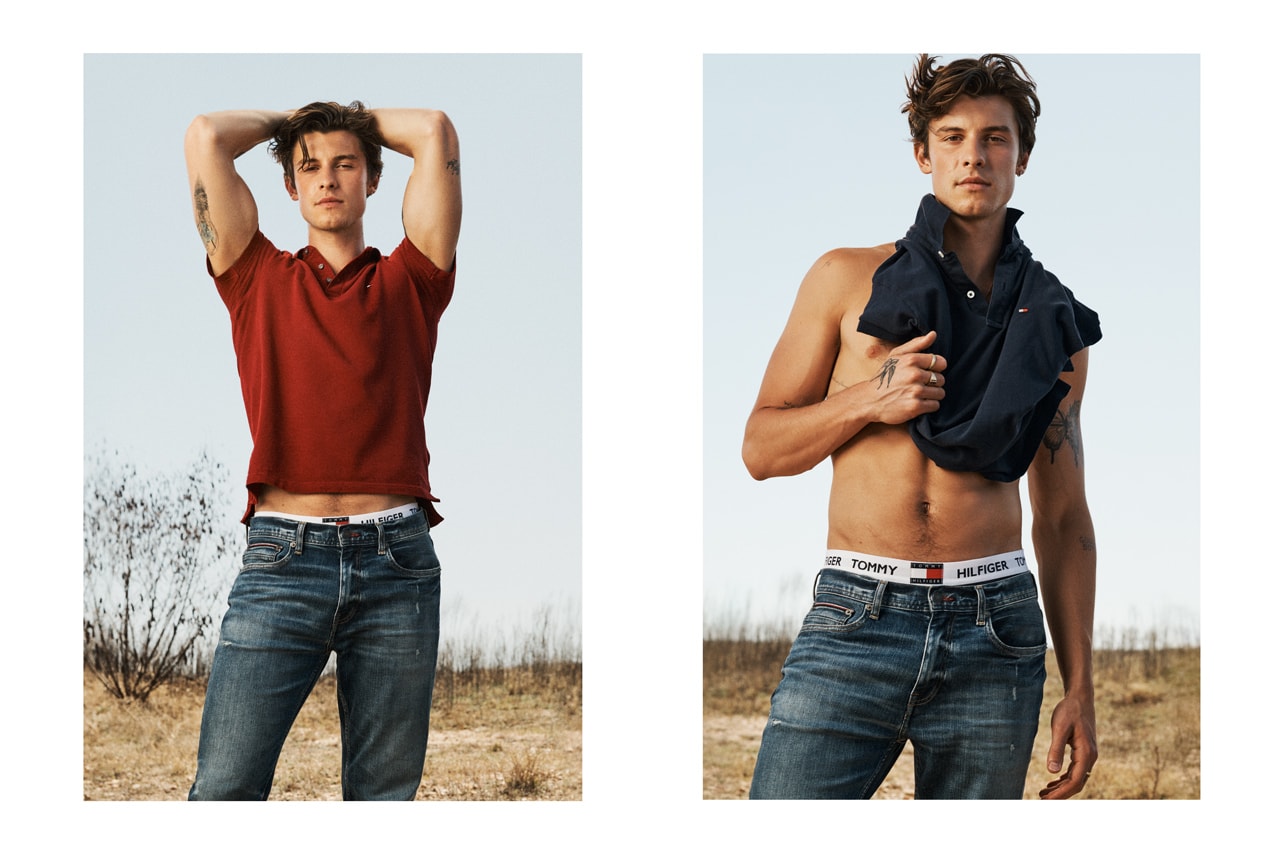 tommy hilfiger shawn mendes sustainability play it forward tour capsule collection