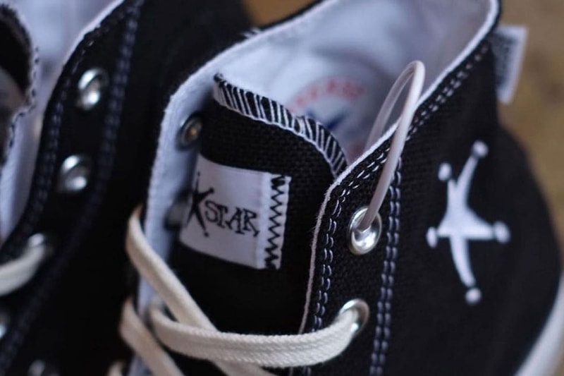 Stussy Converse Chuck 70 Hi Collaboration Sneakers Shoes Kicks Footwear Black White 