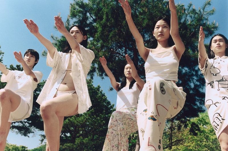 Sundae School Summer "Rituals" Capsule Campaign Korean Jeogori Dancheong Release Info
