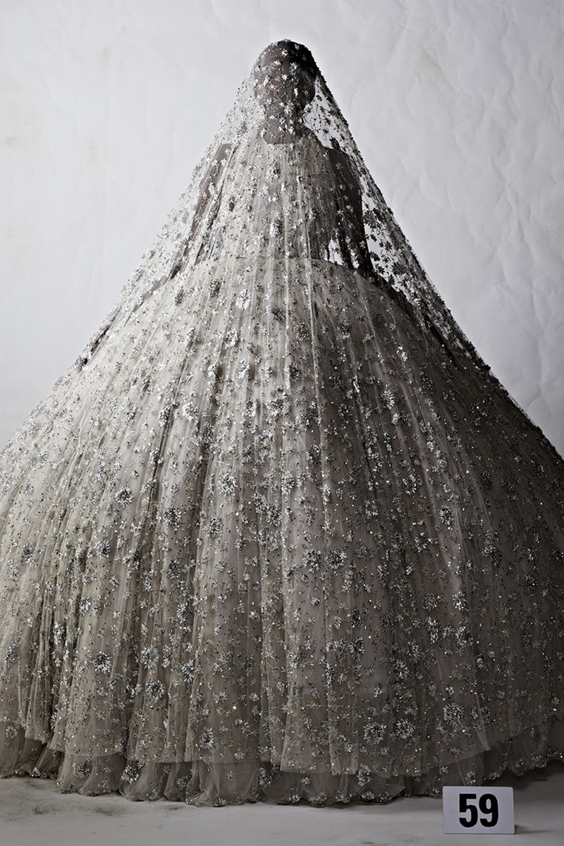 Balenciaga demna gvasalia 51 couture gowns suits dresses speaker purses face shields kim kardashian naomi campbell nicole kidman christine quinn dua lipa bella hadid