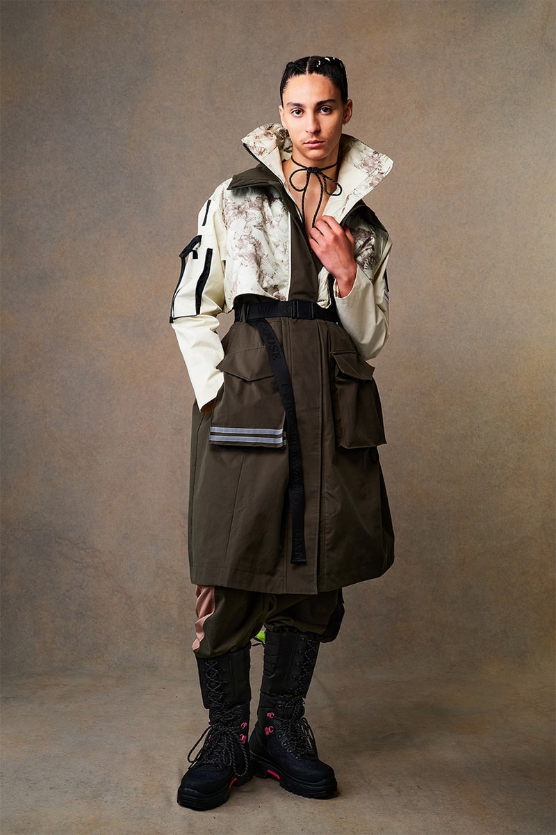 canada goose feng chen wang xu zhen collaborative collection fall/winter 2022 outerwear puffers 
