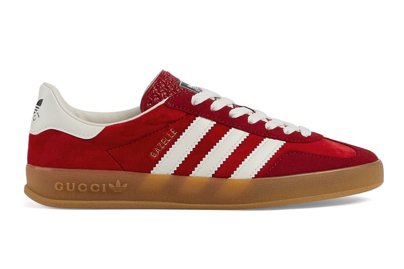 adidas gazelle silver green womens Adidas x Gucci Men's Gazelle Leather & Suede Black / Green / Red Low Top  Sneakers
