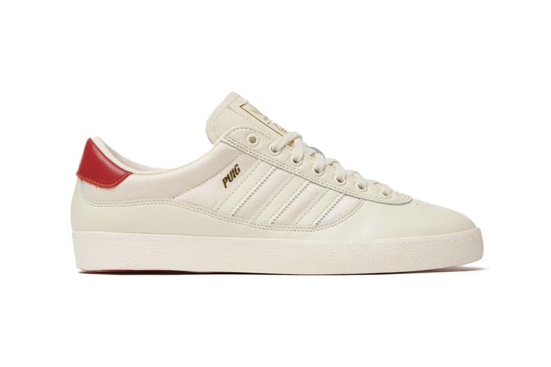 adidas gazelle silver green womens adidas Puig Samba (White/Better Scarlet/Gum) 10.5 main image 0